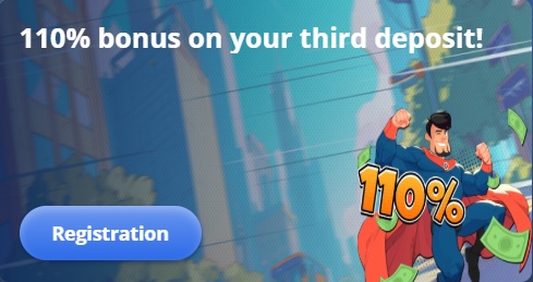 BRUCE: 110% auf die 3. Einzahlung