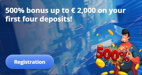 BRUCE: bis zu 500% bis 2.000 € (Angebot kann variieren)